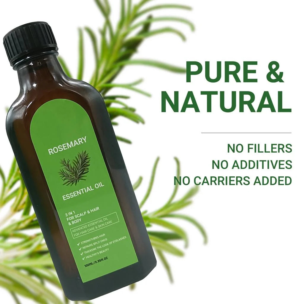 Rosemary Essential Oil for Hair Growth and Scalp Nourishment - 4