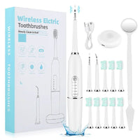 Portable Sonic Teeth Tartar Remover and Whitening Tool
