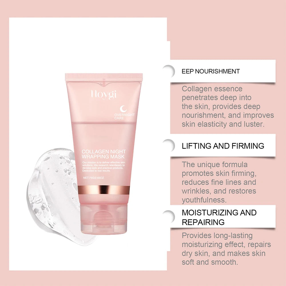 Firming Collagen Peel-Off Mask and Jelly Cream Set - 7