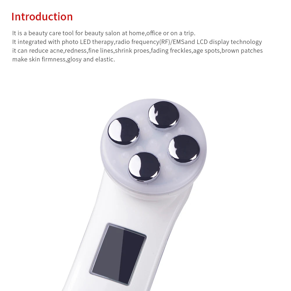 LED Photon Facial Lifting and Skin Rejuvenation Device - 9