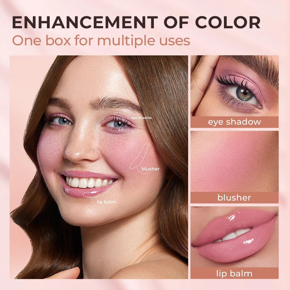 Color-Changing Multi-Use Lip and Cheek Tint Balm - 2