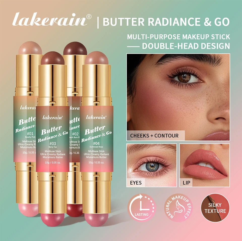 Dual-Ended Cream Blush and Bronzer Stick - 7