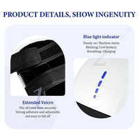 Smart Heated Knee Massager with Vibration Therapy