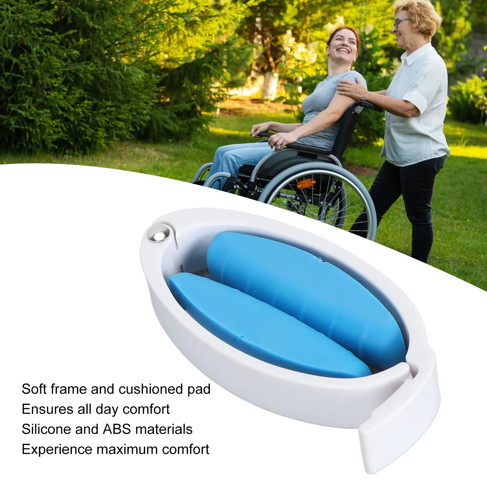 Adjustable Silicone Incontinence Clamp for Men - 12