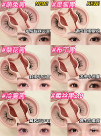 Magnetic Reusable False Eyelashes with Applicator Tool