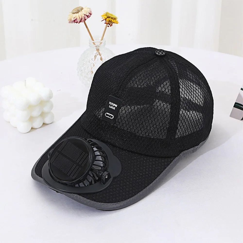 Solar Powered Cooling Baseball Cap - 14