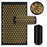 Shiatsu Acupressure Massage Mat and Pillow Set for Muscle Relief