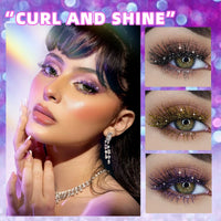 Diamond Glitter Mascara for Volumizing and Curling Lashes