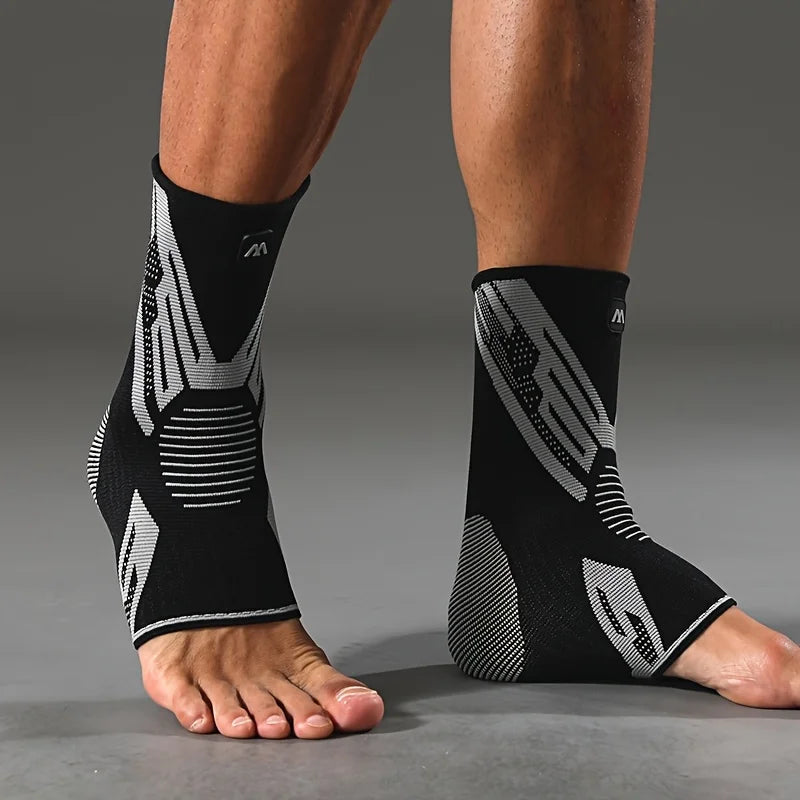 Ankle Compression Support Sleeve for Sports and Joint Stability - 4