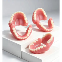 Comfort Fit Silicone Denture Set for Natural Looking Smile