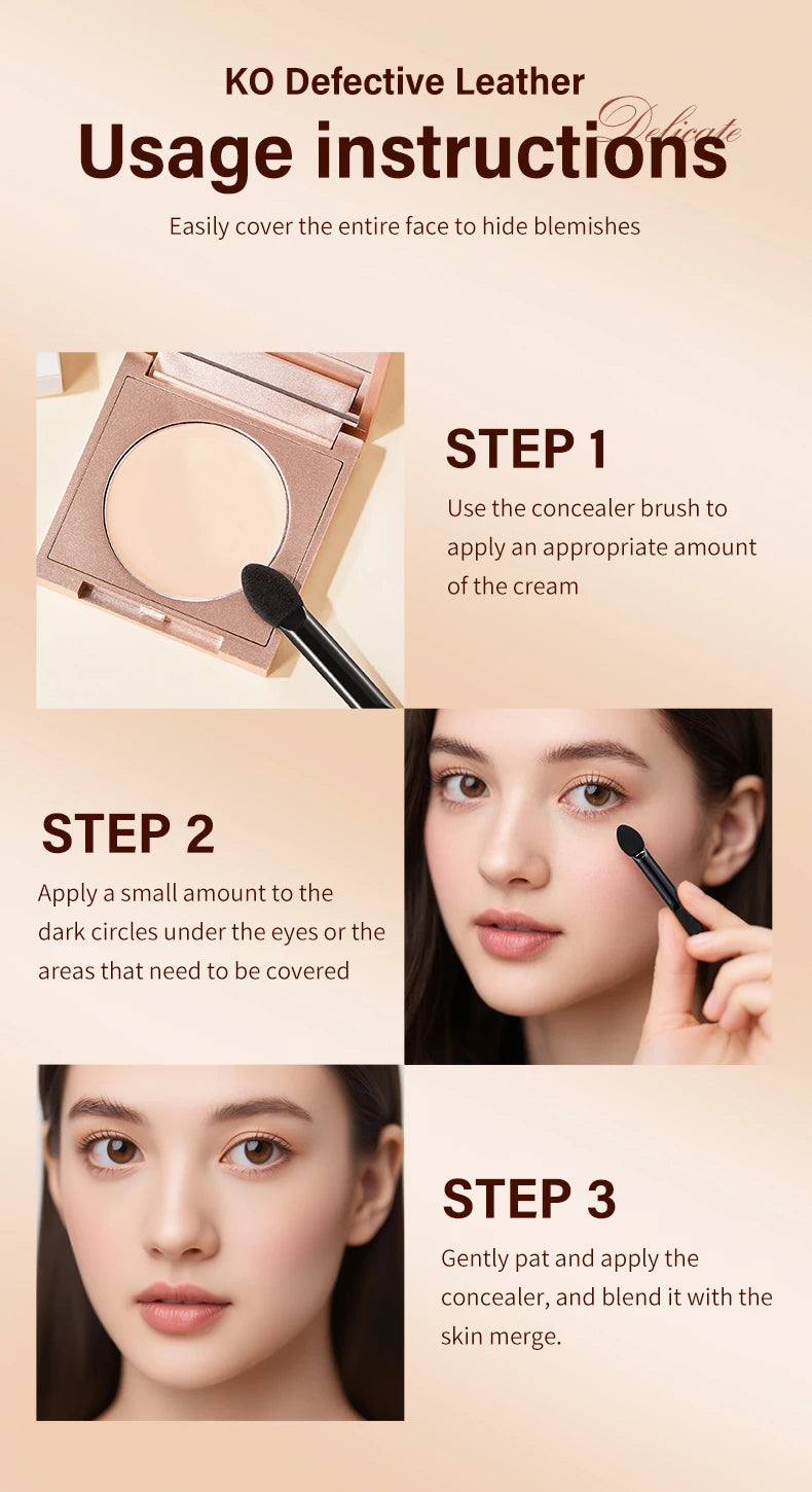 Full Coverage Cream Concealer Palette - 18