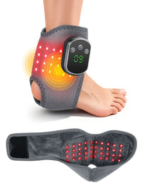 Wireless Heated Ankle Massage Brace for Joint Pain Relief