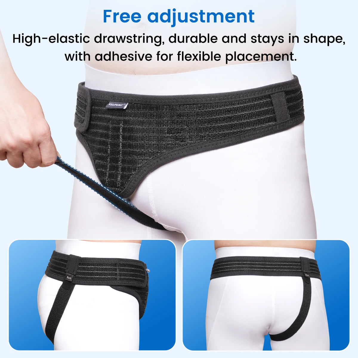 Adjustable Hernia Support Belt for Groin Pain Relief - 11