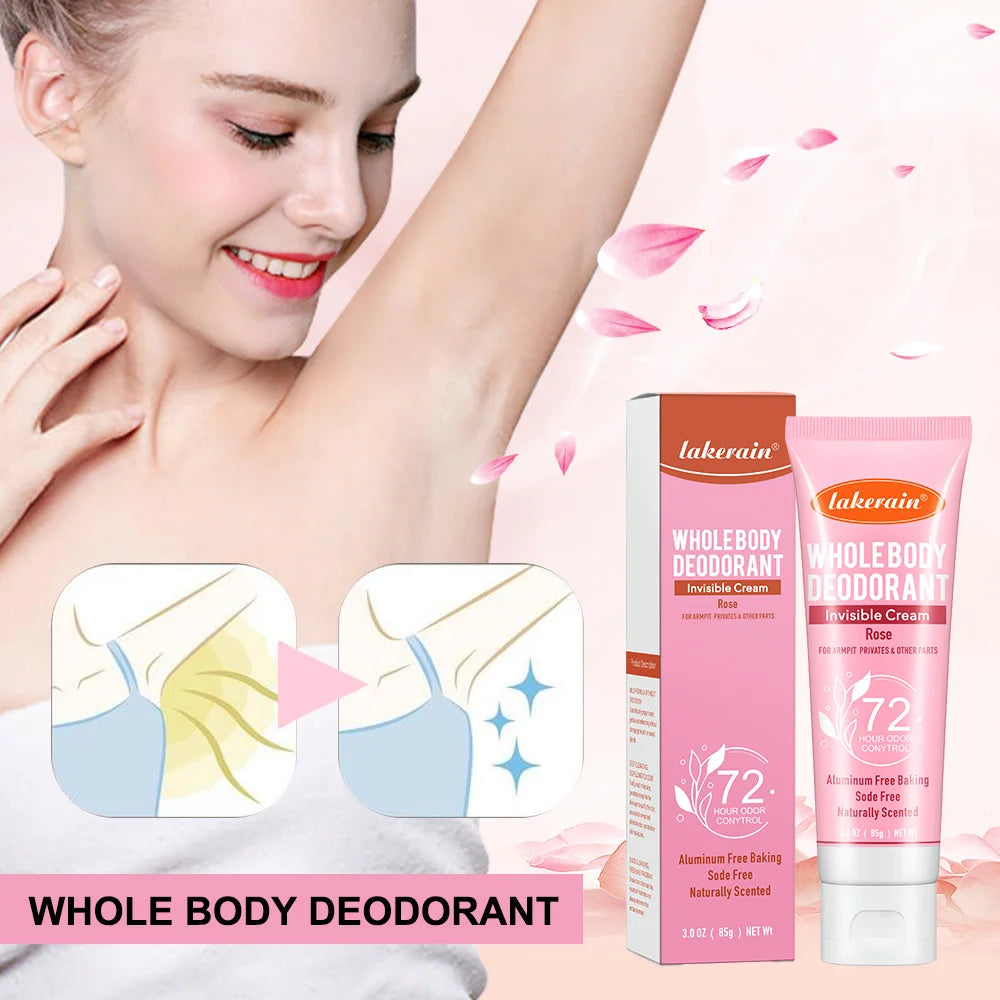72-Hour Invisible Full Body Deodorant Cream - 5