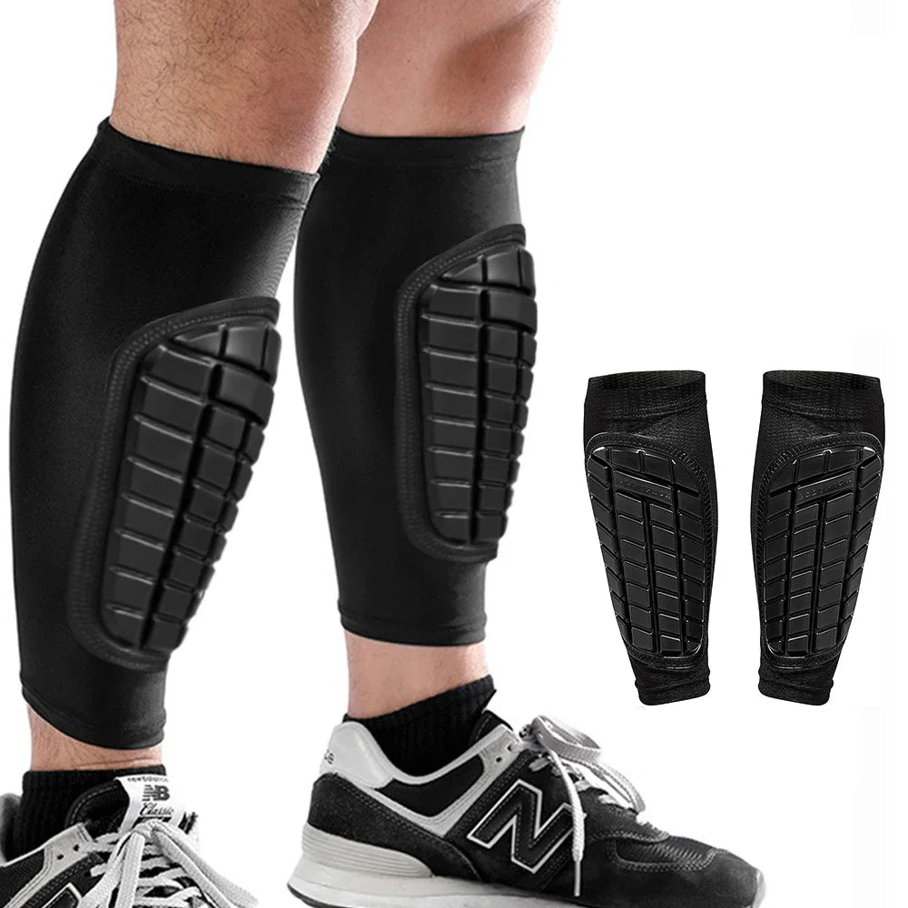 Impact-Resistant Shin Guard Sleeves for Sports - 8