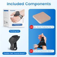 Flexible CMC Thumb Brace for Arthritis and Joint Support