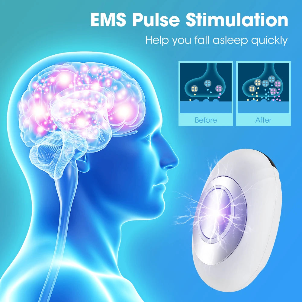 Portable CES Microcurrent Sleep Aid Device for Anxiety and Insomnia - 33