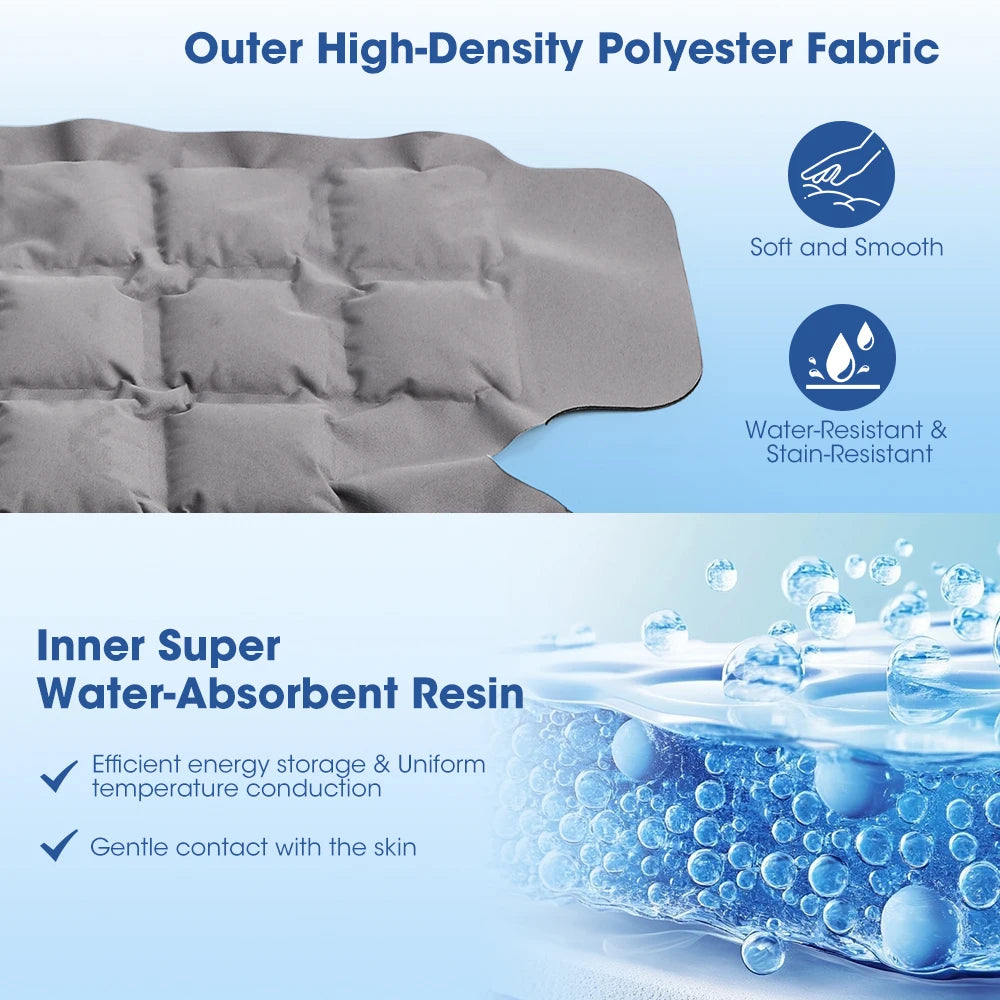Reusable Hot and Cold Therapy Knee Ice Pack Wrap - 15