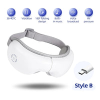 Wireless Heated Eye Massager for Stress and Fatigue Relief