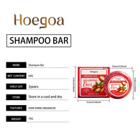 Moisturizing Solid Shampoo Bar for Frizz Control & Split Ends