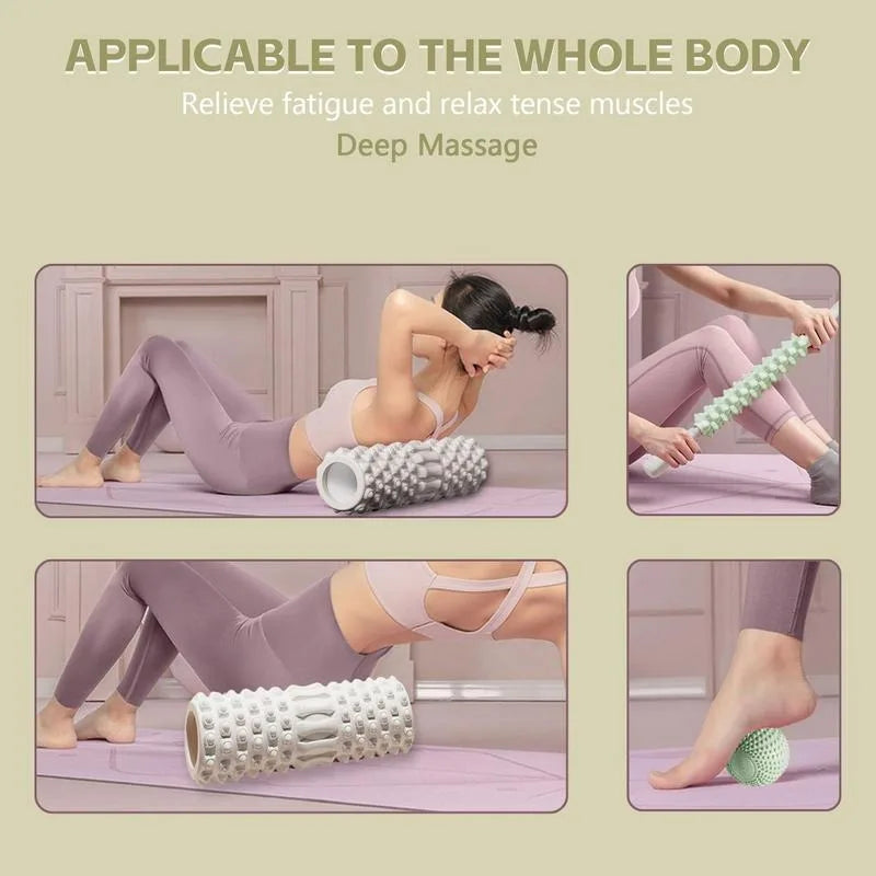 High-Density Foam Muscle Recovery Roller for Deep Tissue Massage - 5
