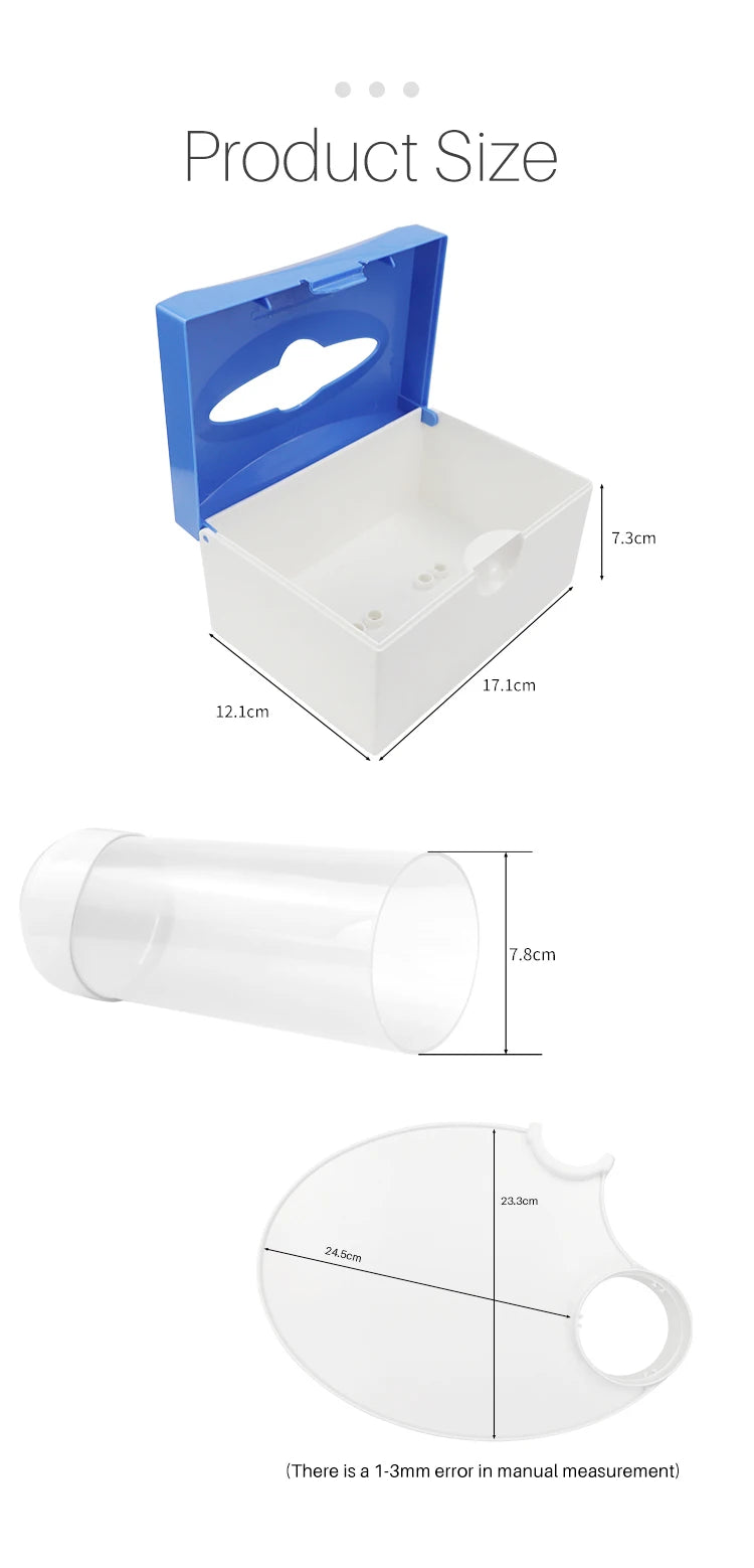 Dental Chair Mountable Organizer Tray and Tissue Holder - 9