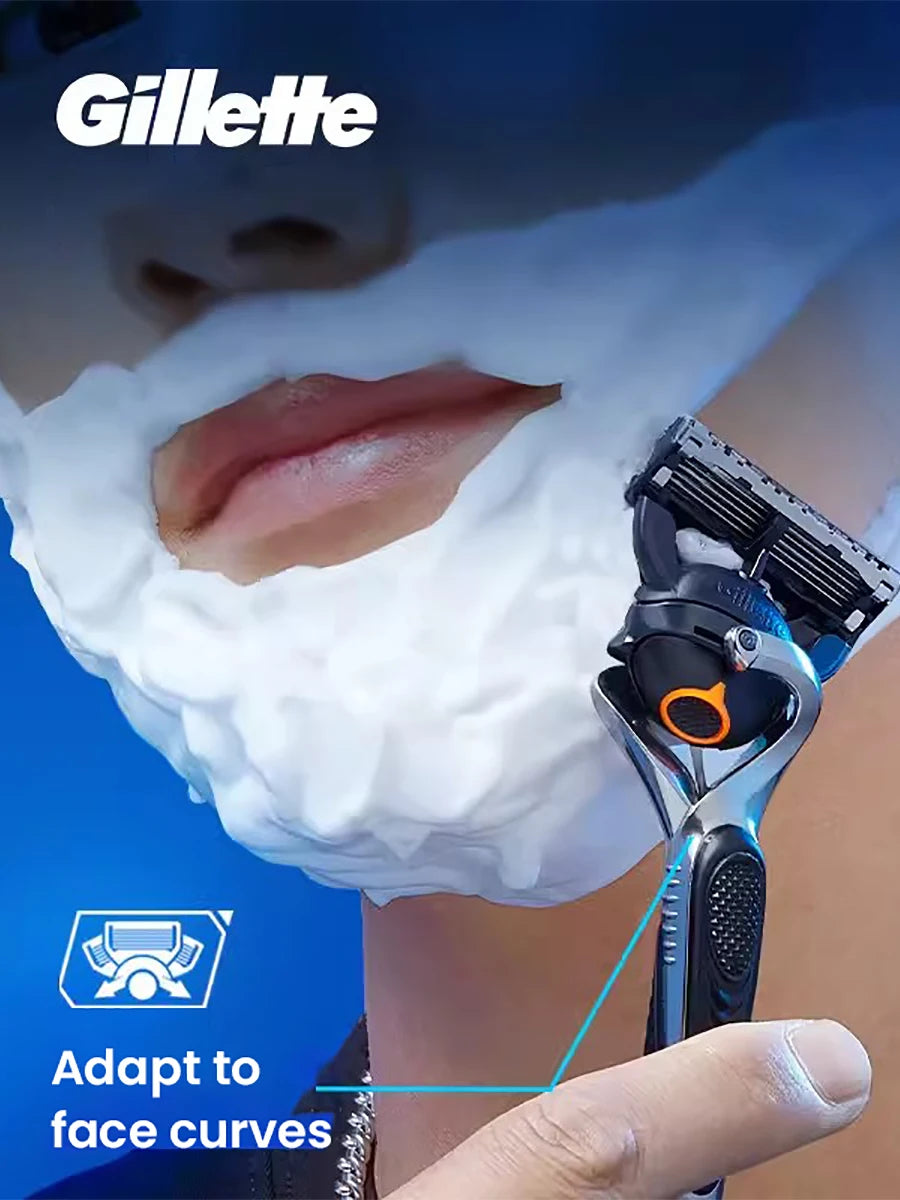 5-Blade Precision Men's Shaving Razor with Flexball Tech - 20