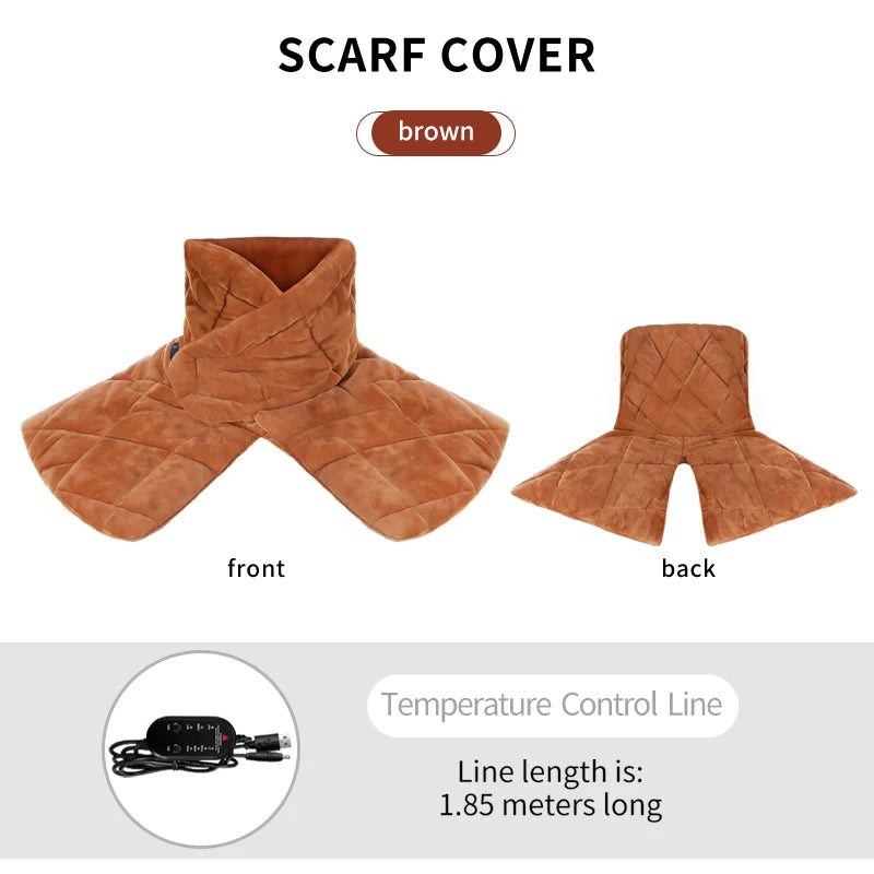 Electric Heated Neck and Shoulder Heating Wrap - 19