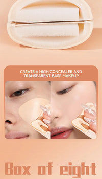 Cute Bear Makeup Powder Puff Set for Flawless Application