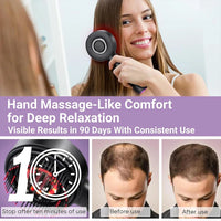 Electric Scalp Massager & Hair Growth Serum Applicator