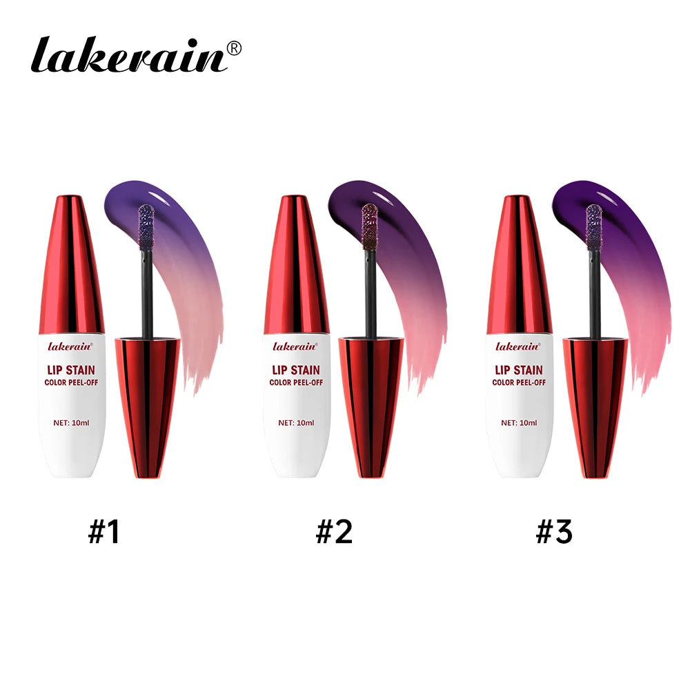 Waterproof Peel-Off Lip Stain for Long-Lasting Color - 33