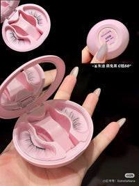 Magnetic Reusable False Eyelashes with Applicator Tool