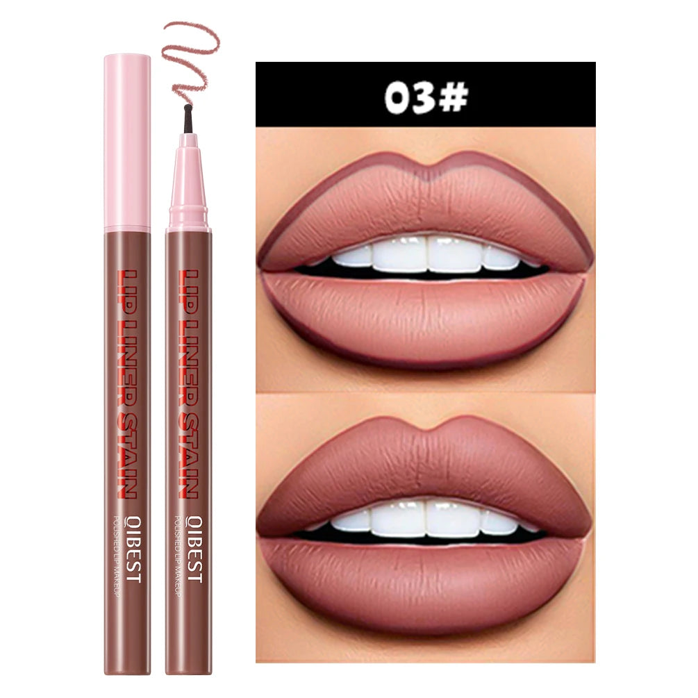 Waterproof Matte Liquid Lip Liner Pencil - 19