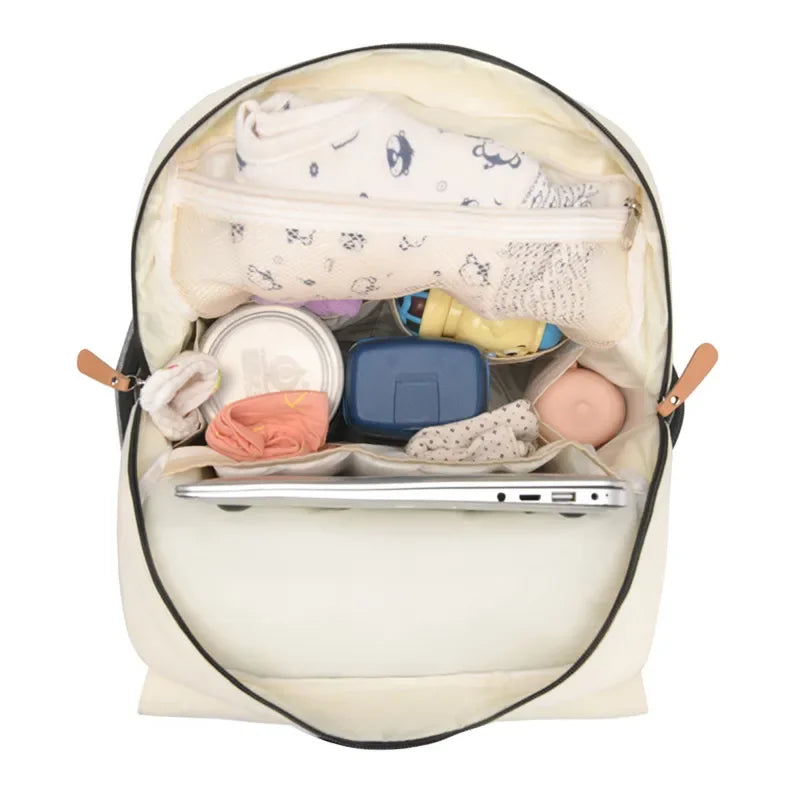 Waterproof Large Capacity Diaper Bag Backpack for Parents - 4