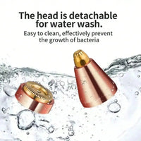 2-in-1 Painless Facial Hair Remover & Eyebrow Trimmer