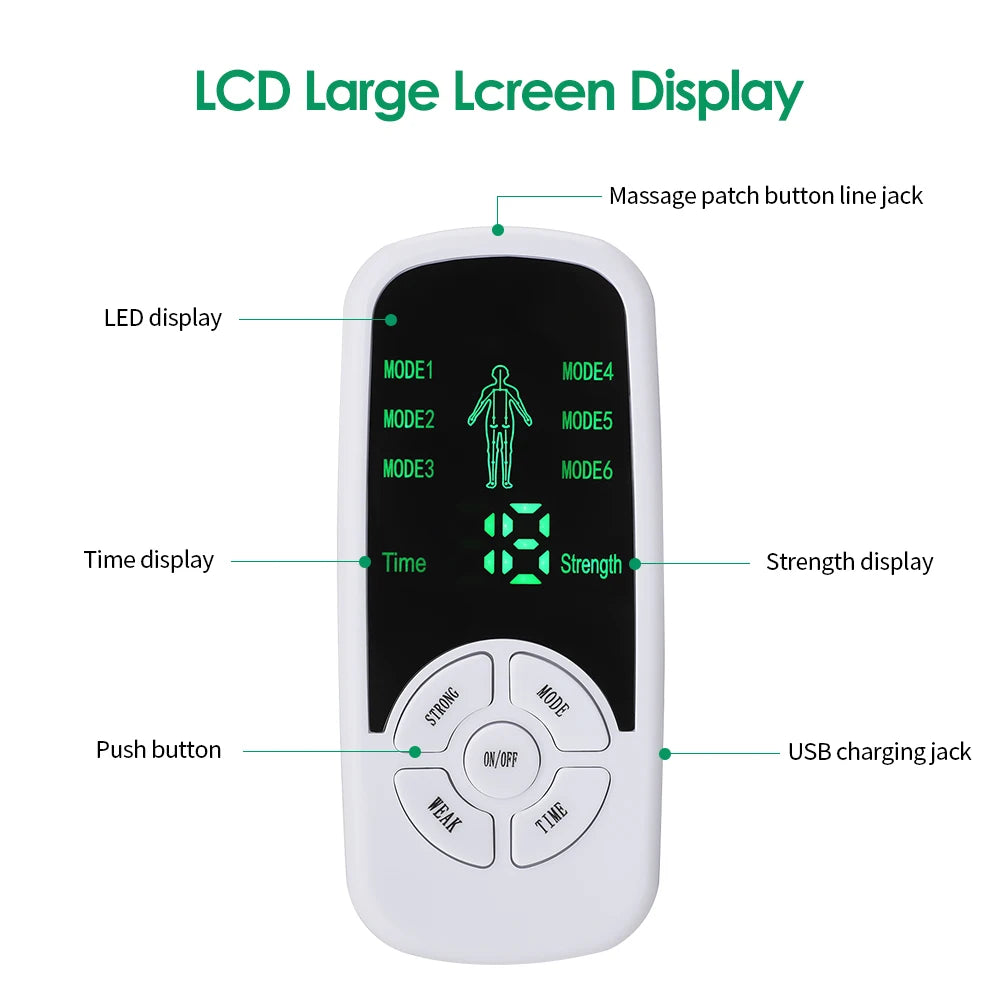 Portable Electric Muscle Stimulator for Pain Relief - 7