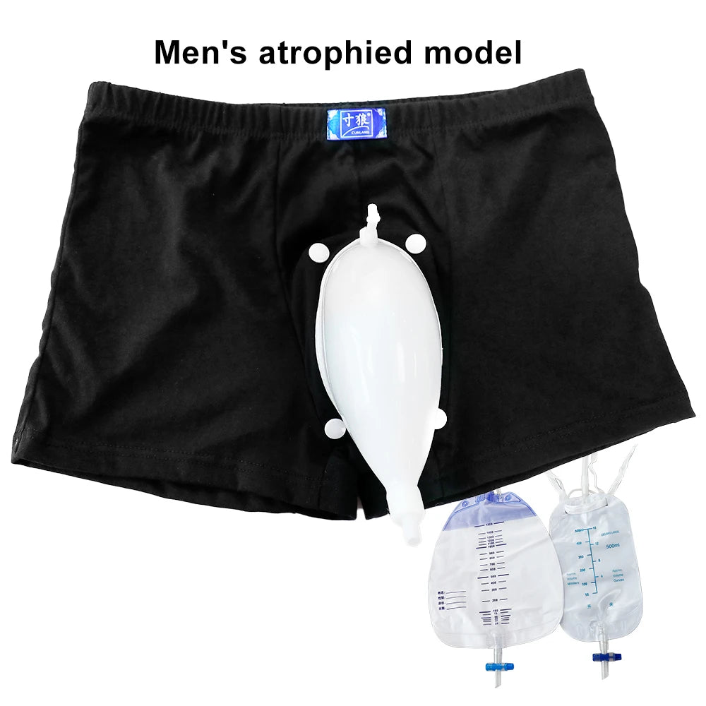 Wearable Silicone Urine Collection System for Men - 26