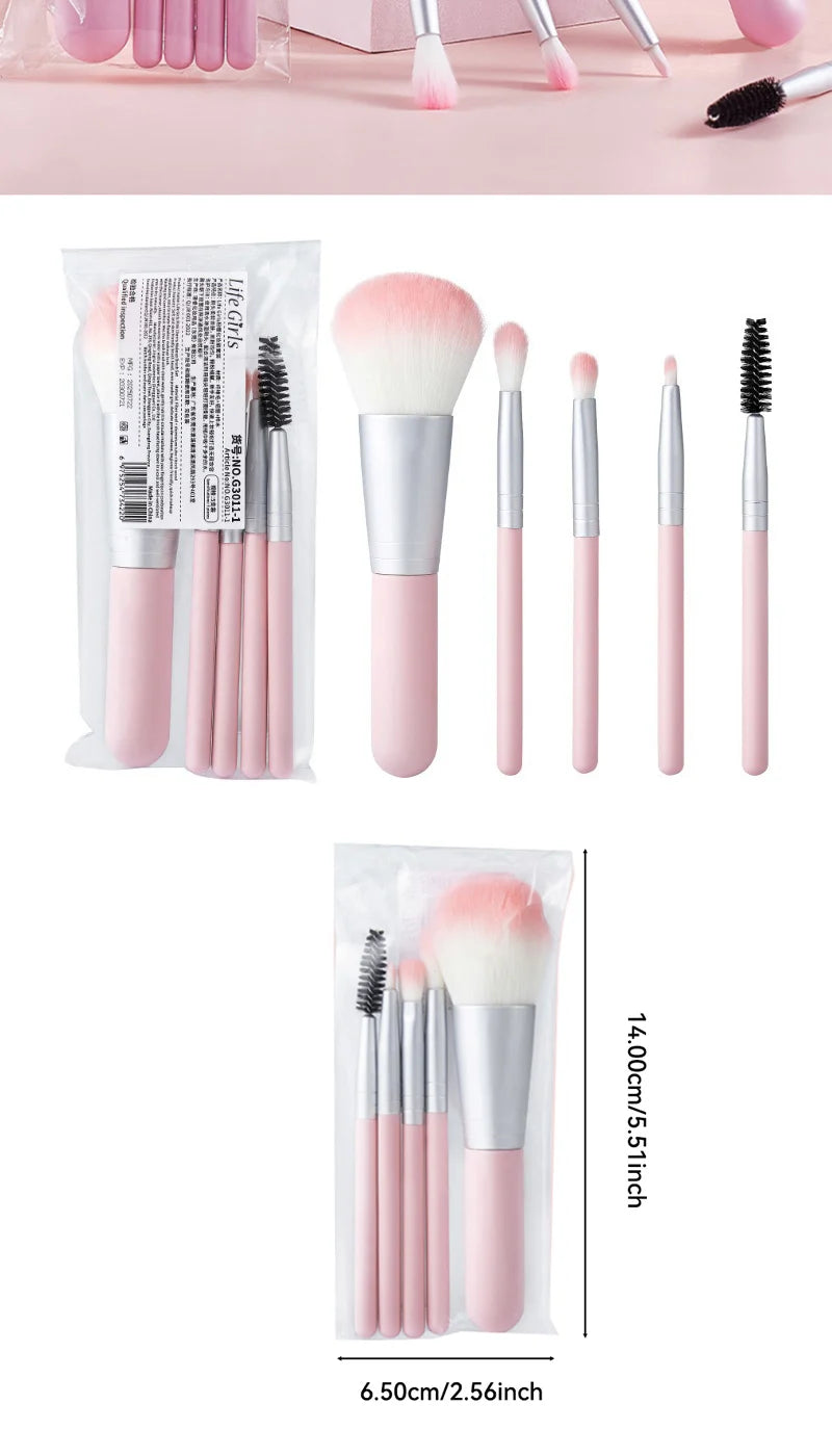 Professional Makeup Brush Set for Flawless Application - 18