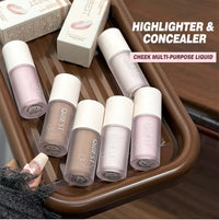Liquid Contour and Highlighter Cream for Flawless Sculpting