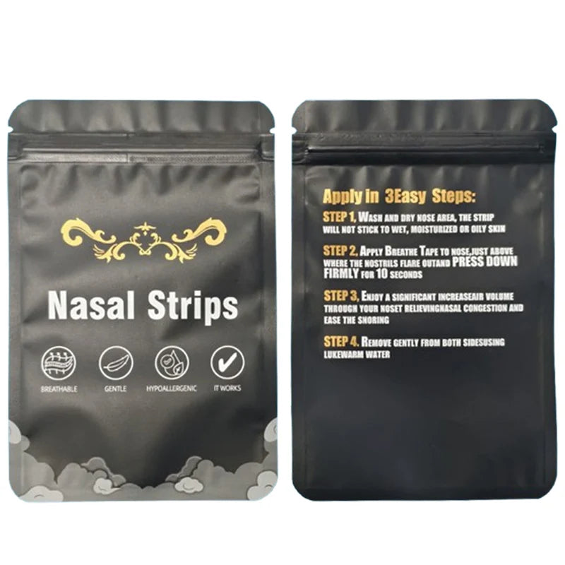 Breathable Anti-Snoring Nasal Strips for Better Sleep - 8