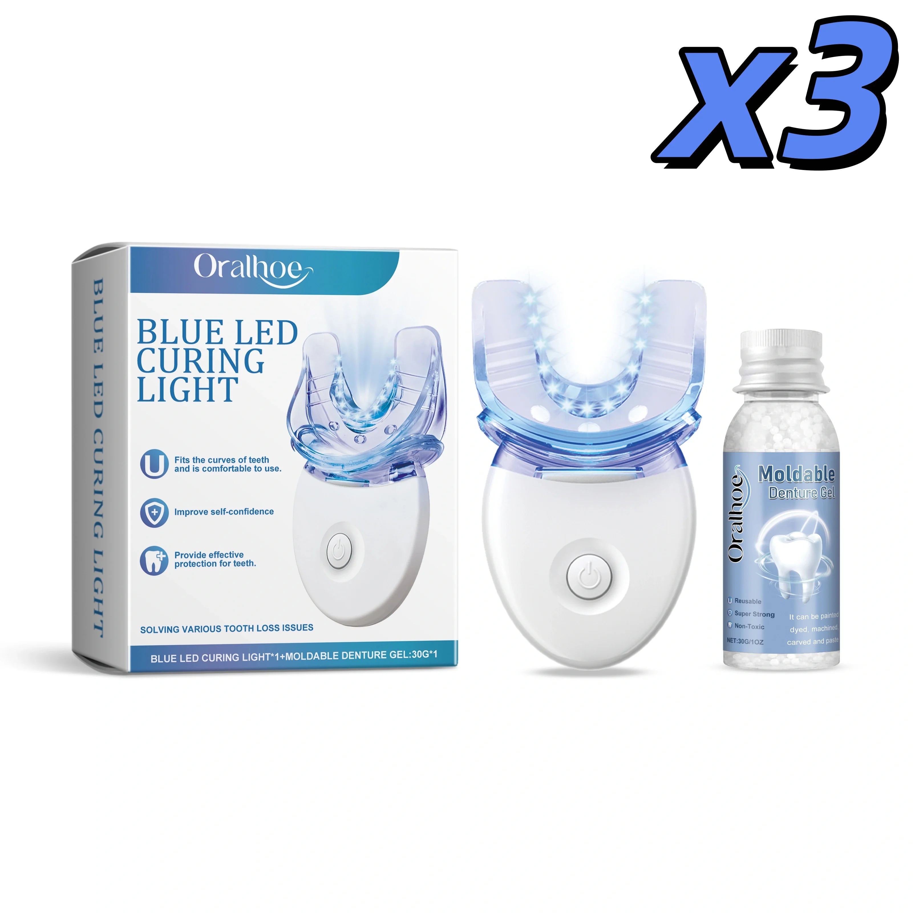 Temporary Tooth Repair and Gap Filling Kit - 19