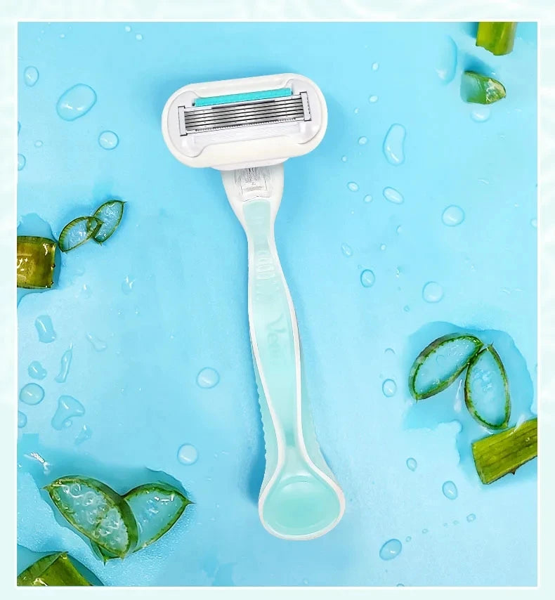 5-Blade Smooth Shaving Razor for Women - 7