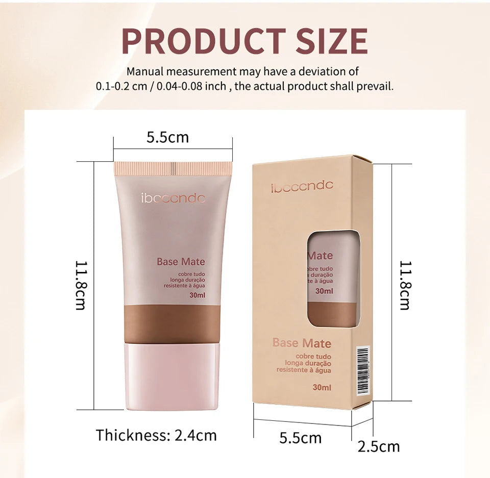 Long-Lasting Waterproof Matte Foundation - 17