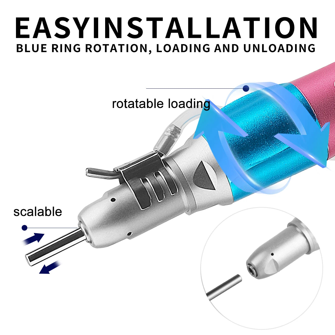 Professional Dental Handpiece Kit with LED and Water Spray - 3