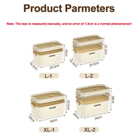 Portable Multi-Layer Family First Aid Organizer