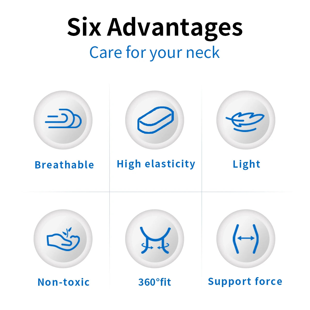 Adjustable Cervical Neck Support Brace for Pain Relief - 9