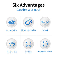 Adjustable Cervical Neck Support Brace for Pain Relief