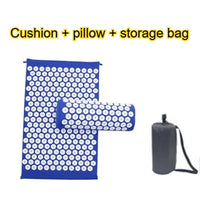 Acupressure Mat and Pillow Set for Back Pain Relief