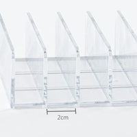 7-Compartment Makeup Palette Organizer for Vanity