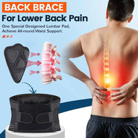 Adjustable Lumbar Support Belt for Back Pain Relief